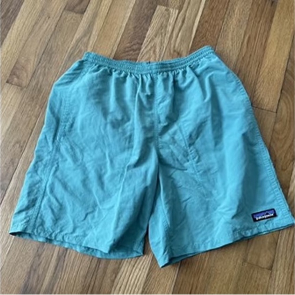 Patagonia Men's Teal Swim Trunks